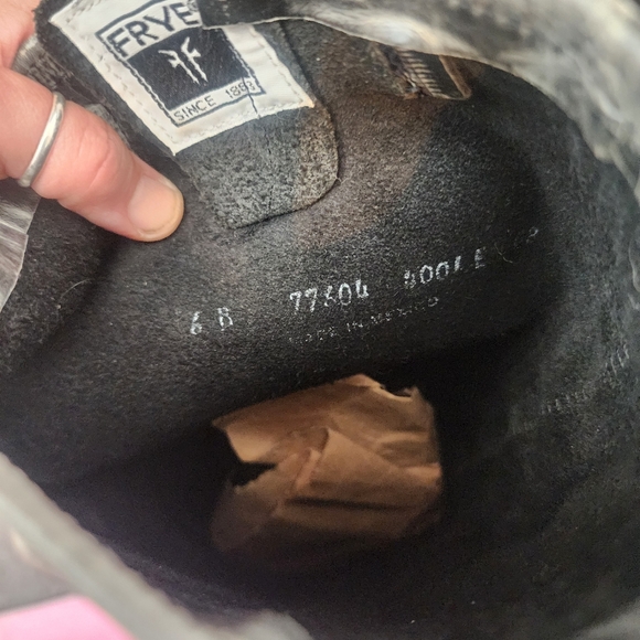 Frye Ombre Distressed Boots 6 - Picture 8 of 8